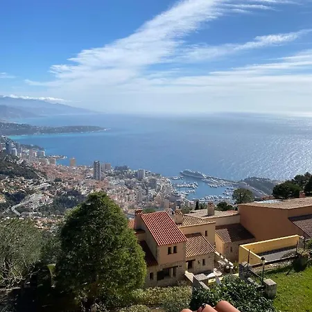 With Unique & Breathtaking View Over Sea, Monte-carlo, Italy & Alps Dom wakacyjny La Turbie